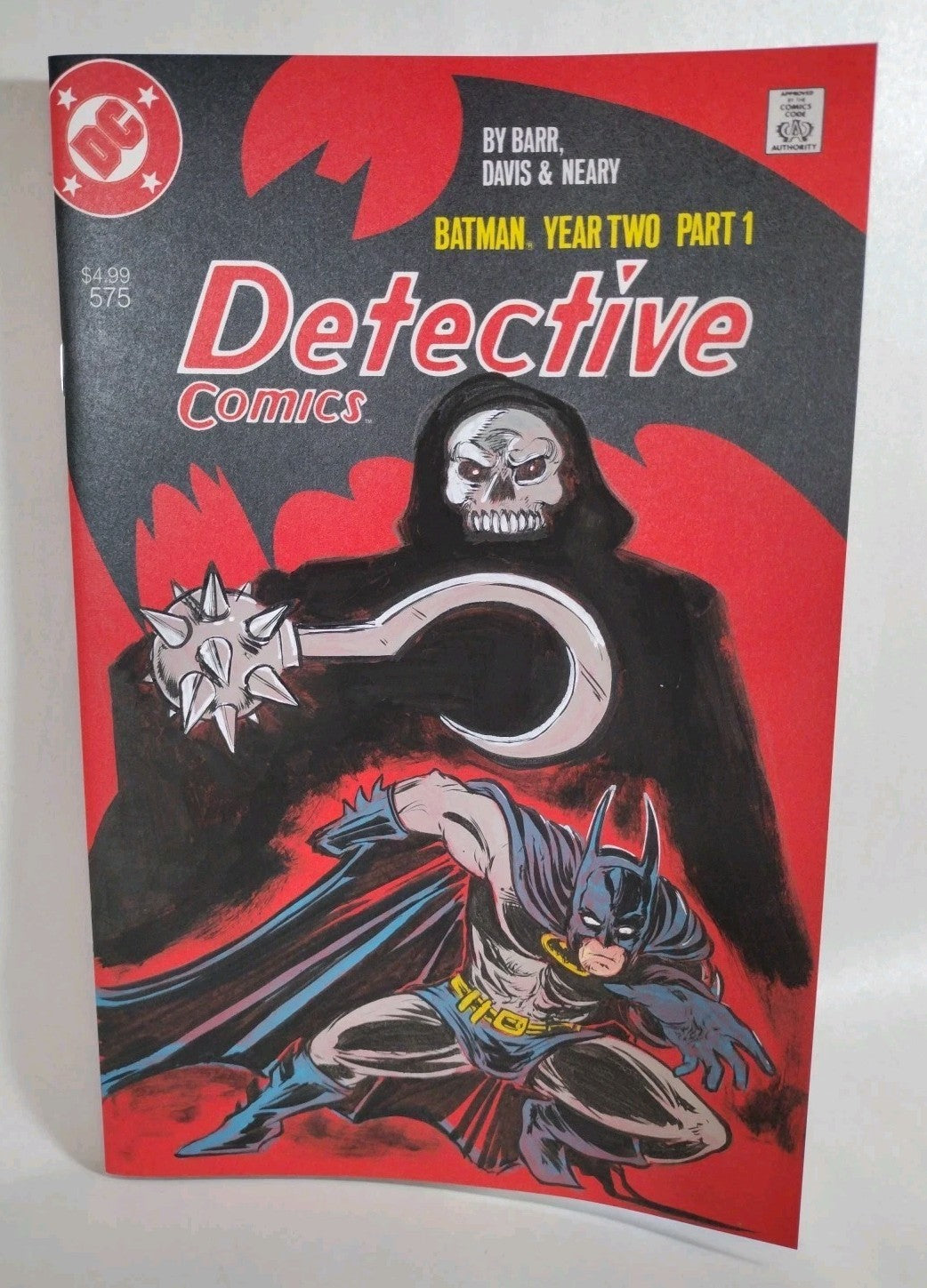 Detective Comics #575 (2026) DC Sketch Cover Variant W Original Dave Castr Art