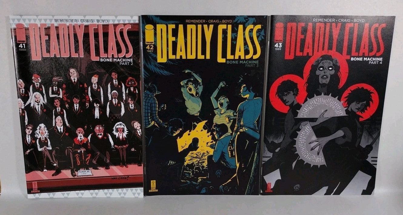 Deadly Class (2015) Image Comic Lot Set #17-48 + FCBD VF-NM