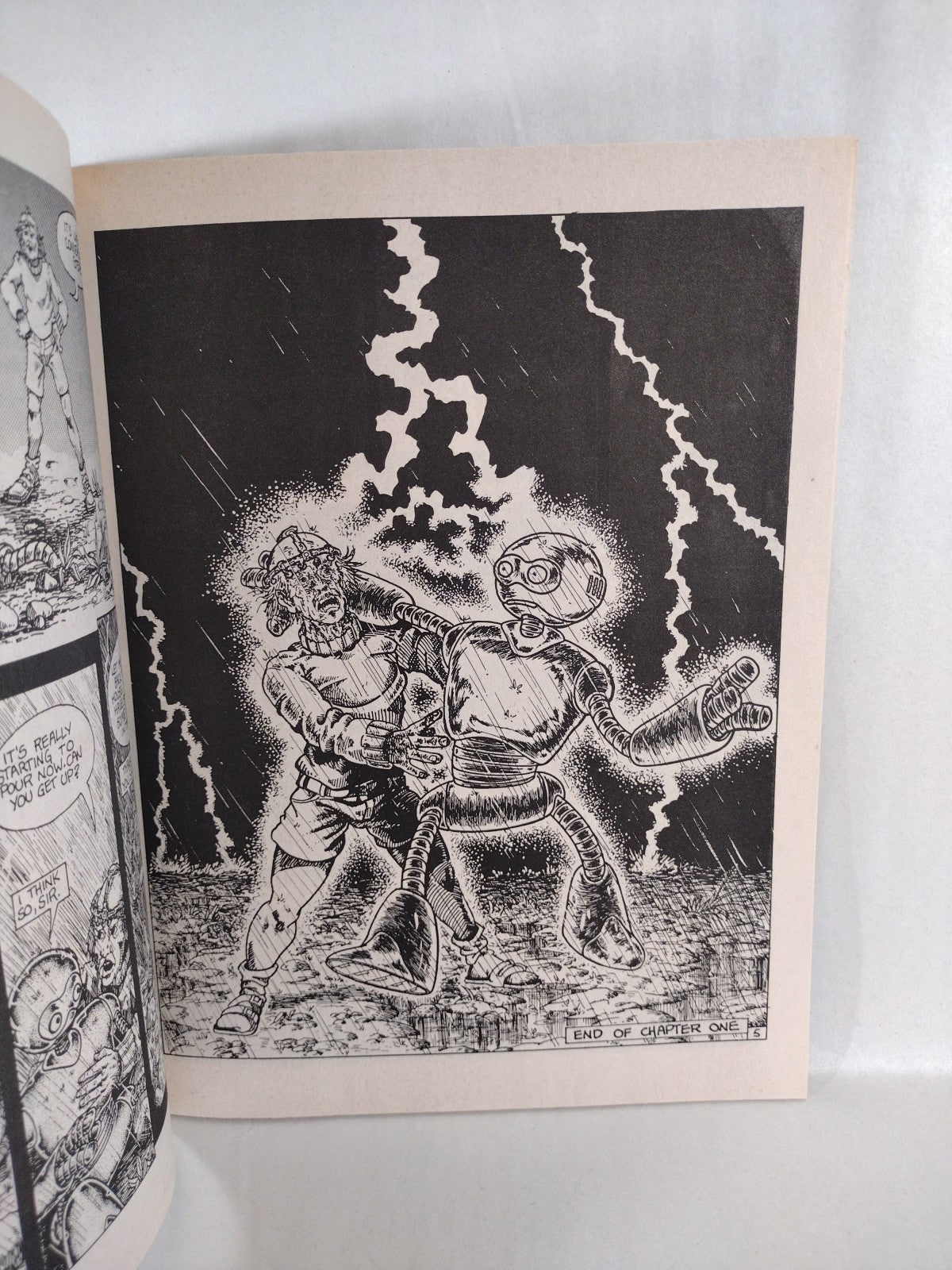 Fugitoid #1 (1985) Mirage Magazine Comic TMNT Triceritons 1st Appearance VF-NM