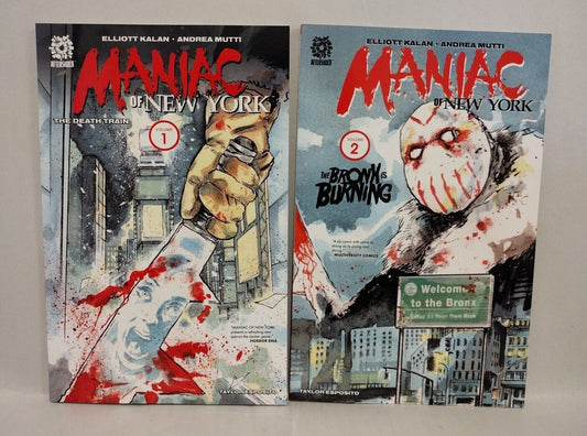Maniac Of New York (2021) Aftershock Comics TPB Set Vol 1 & 2 New
