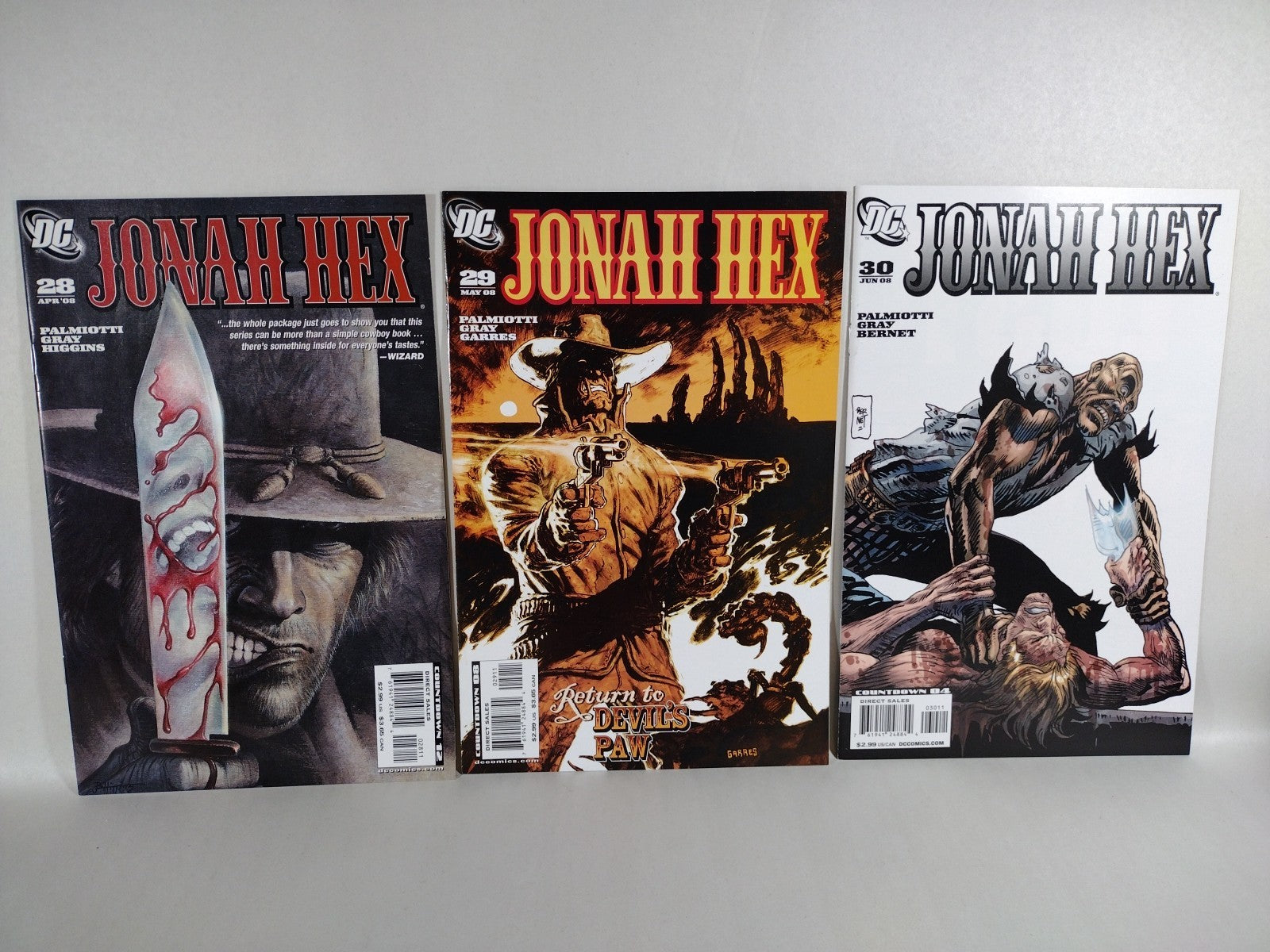 Jonah Hex (2010) DC Comic Lot 28-51 Grey Palmiotti Bernet Sook VF-NM