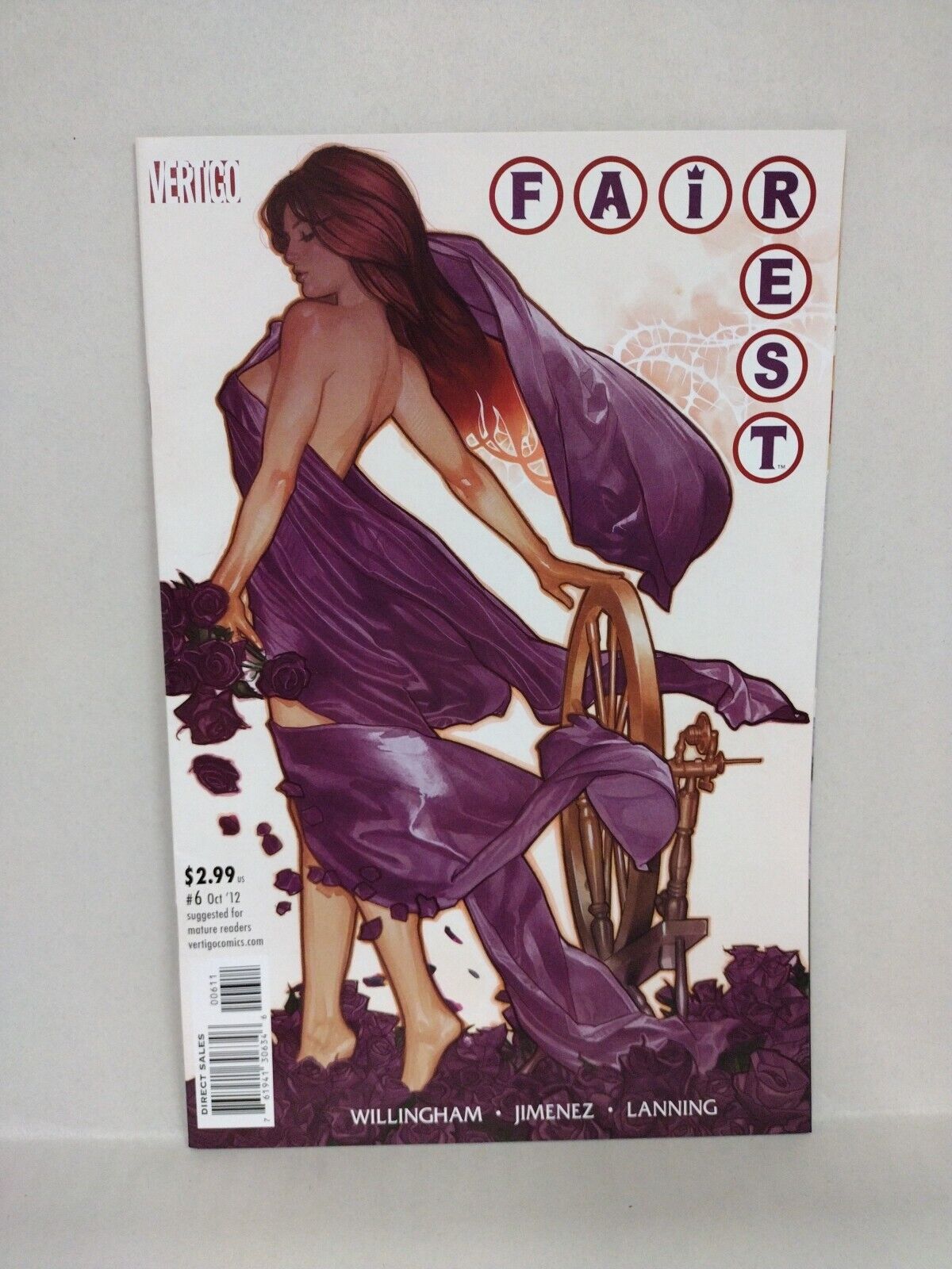 Fables Fairest 2012 Vertigo Comic Lot Set #1 2 3 4 5 6 7 Willingham Jimenez F-VF