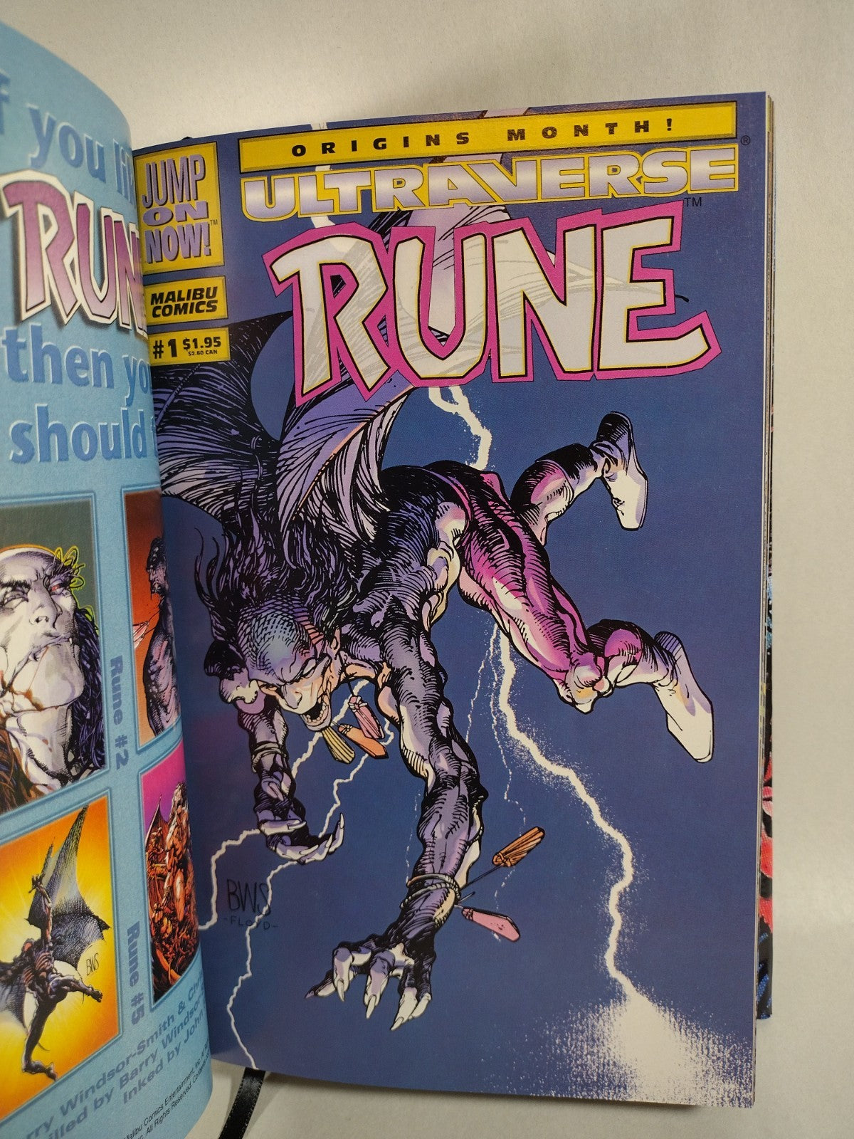 Barry Windsor-Smith's Rune (1994) Complete Malibu Comic Custom Bound Omnibus HC