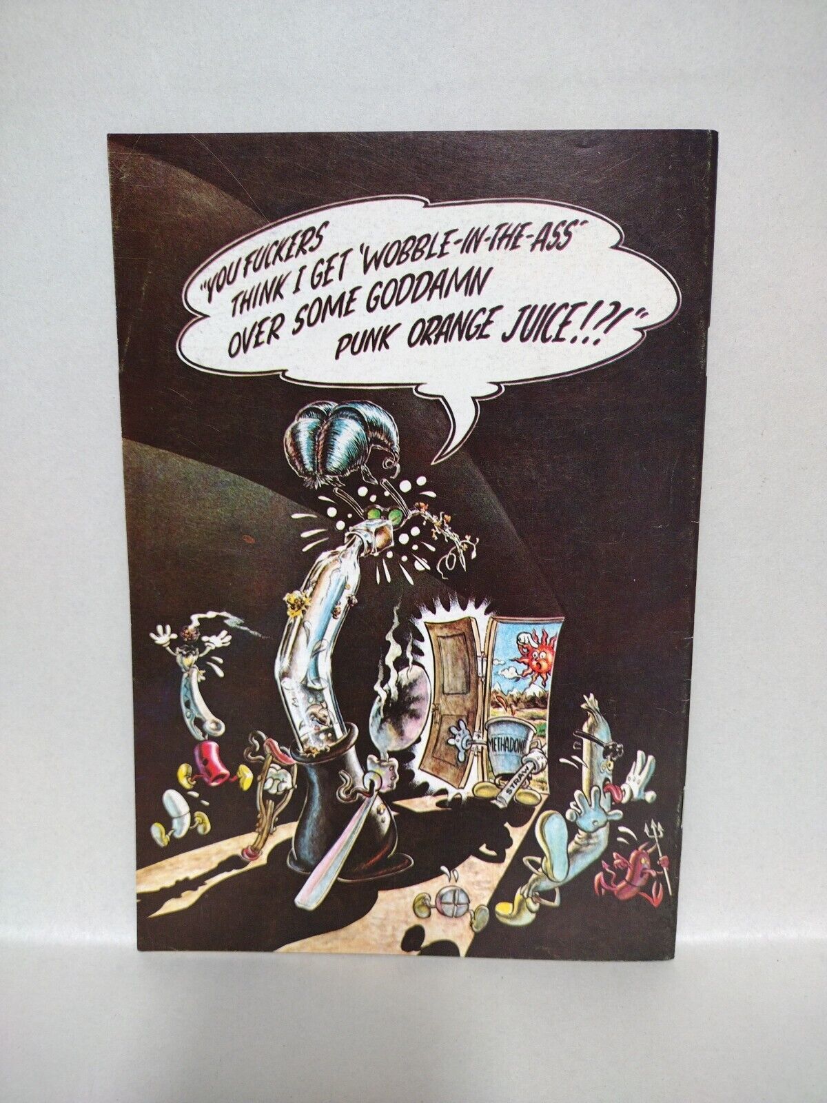 TUFF SH*T #1 (1972) Underground Comic R Crumb Robert Williams Anti-Heroin Comix