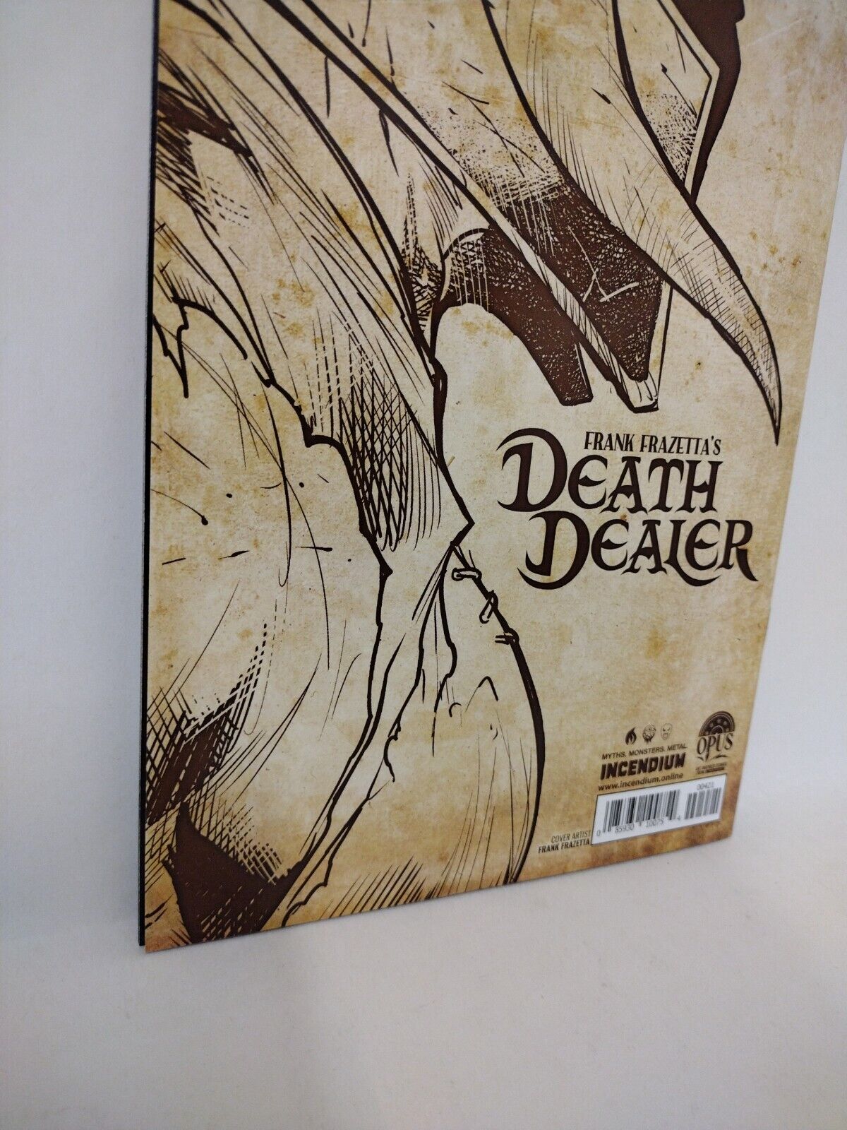 Frank Frazetta's Death Dealer #4 (2022) Opus Comic Cover B NM Iverson Martino