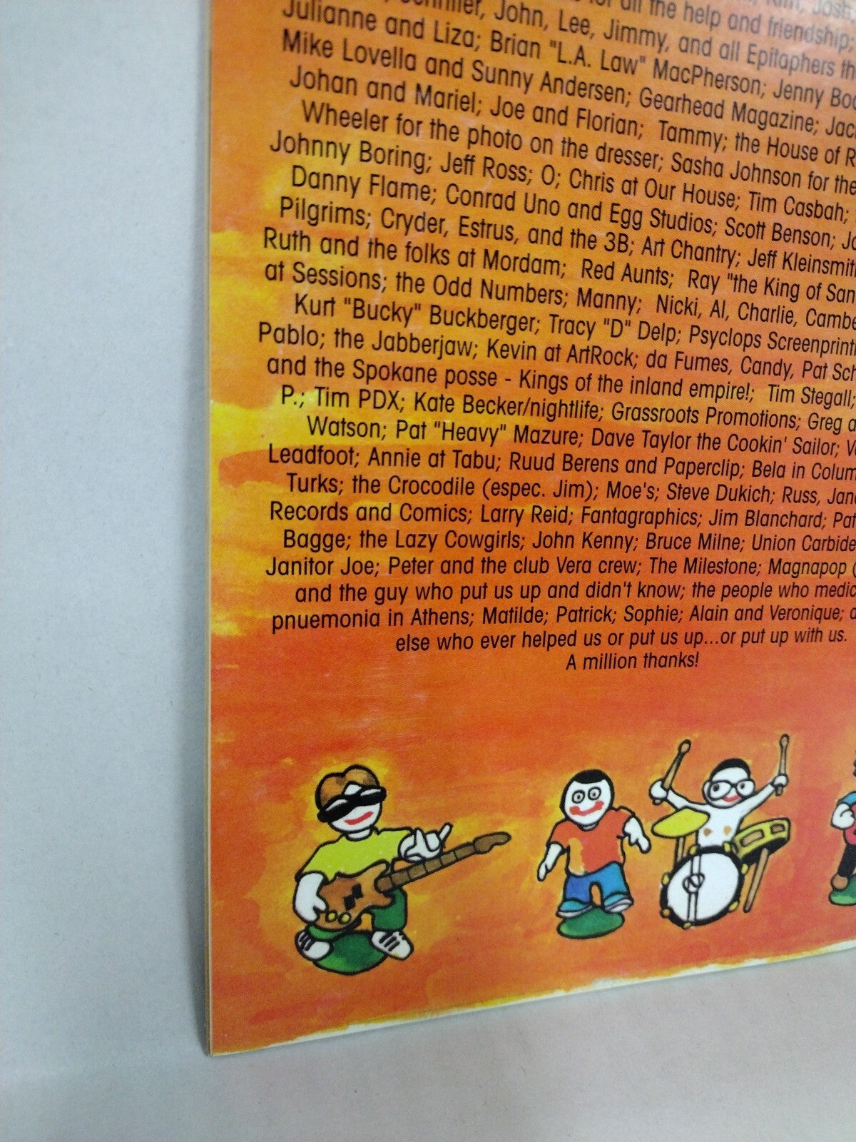 Gas Huffer: One Inch Master #1 (1994) Punk Rock Album Companion Comic VF