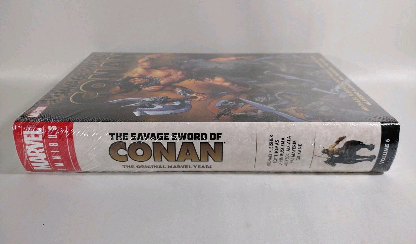 Savage Sword Of Conan Marvel Years Omnibus Vol 6 HC Dan Panosian Cvr New Sealed