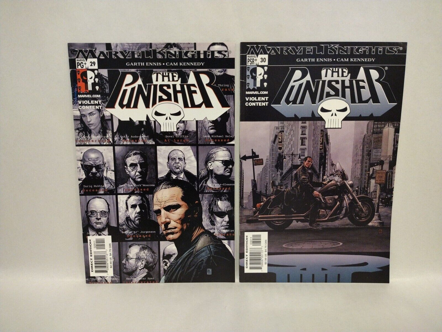 Marvel Knights Punisher (2003) Garth Ennis Comic #23-34 Lot Set Run VF-NM