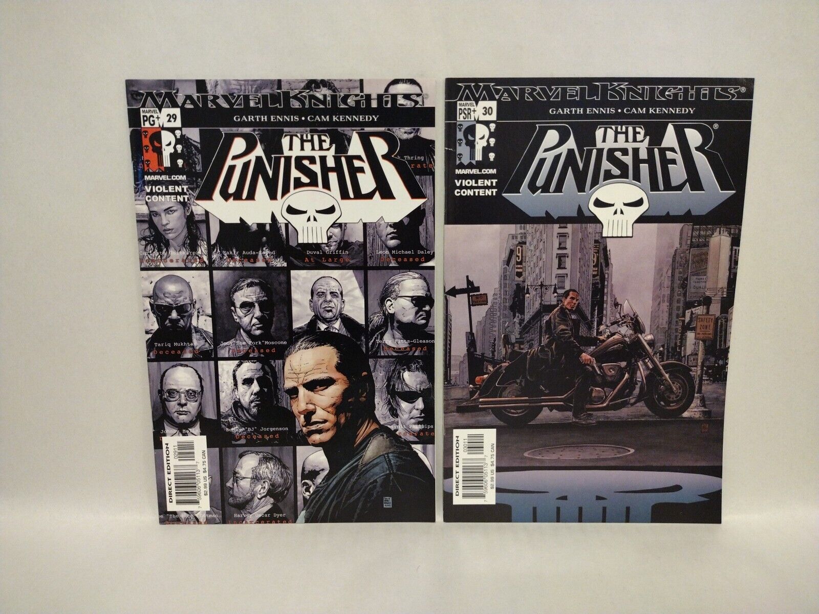 Marvel Knights Punisher (2003) Garth Ennis Comic #23-34 Lot Set Run VF-NM