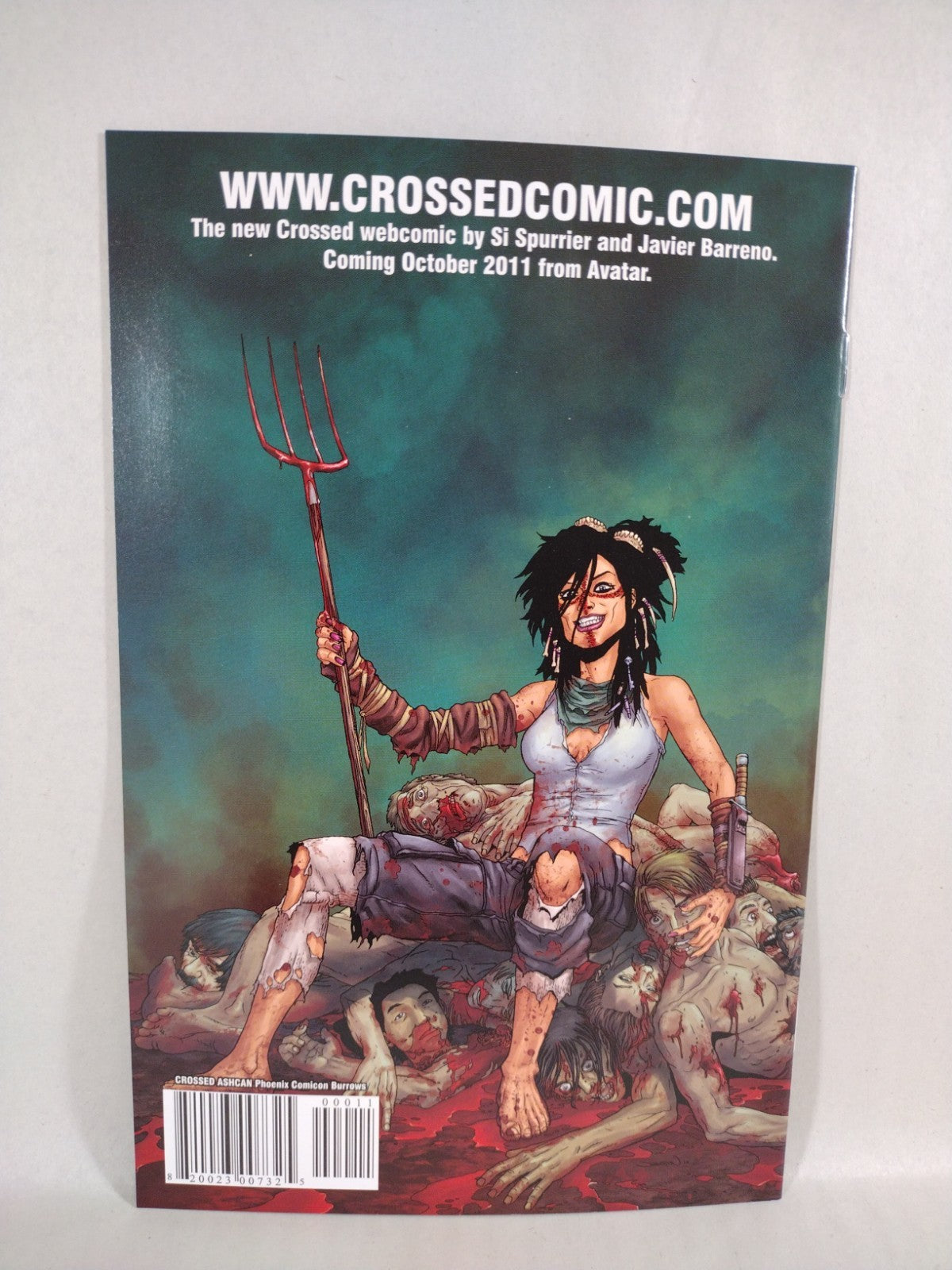 Crossed Wish You Were Here (2011) Ashcan Set SDCC Phoenix Comic Con NM