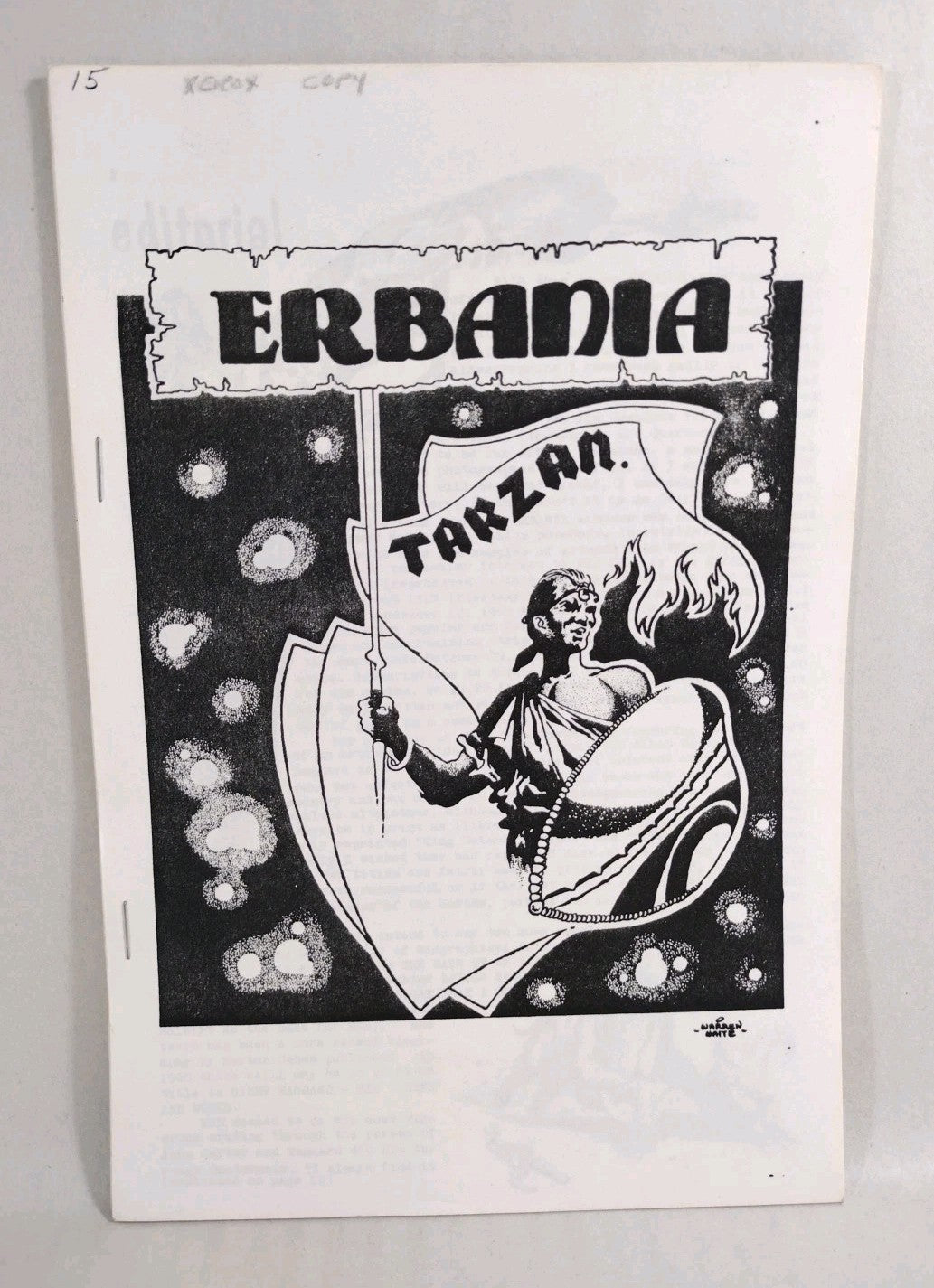 ERBania 1965 Edgar Rice Burroughs Fanzine Lot #15 17 18 19 20 21 22 23 24 Tarzan