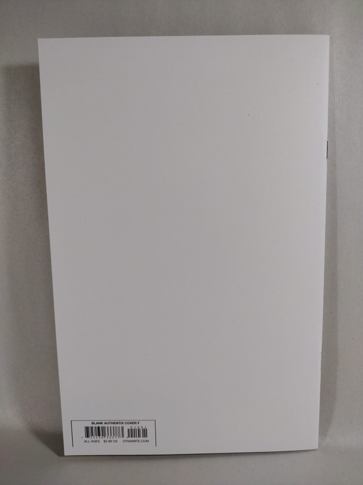 Darkwing Duck Negaduck #1 (2023) Dynamite Blank Sketch Cover Variant Comic NM