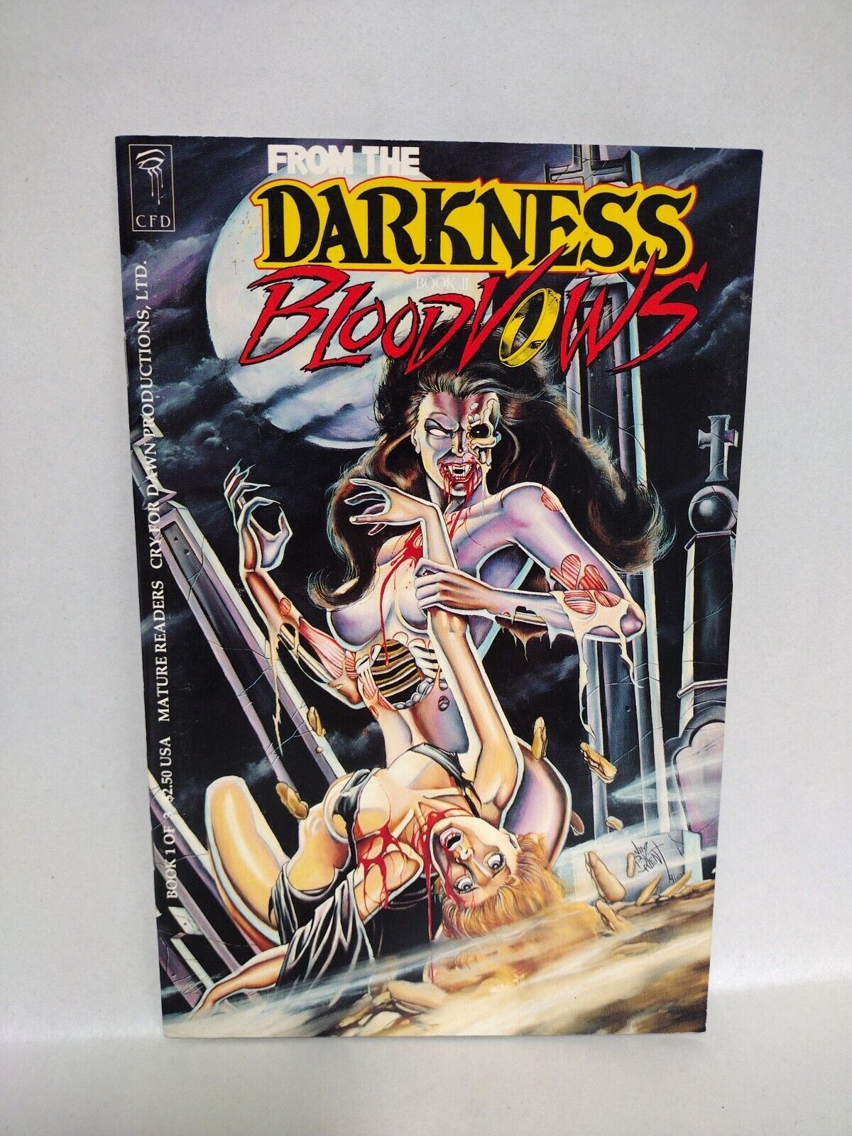 From the Darkness Book II Blood Vows (1992) 1 2 3 Complete Series CFD Jim Balent