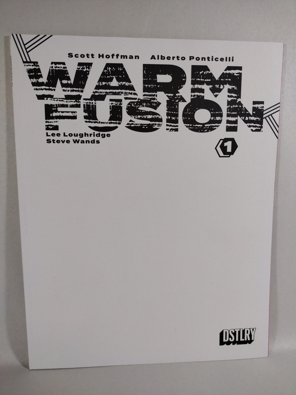 Warm Fusion #1 (2024) DSTLRY Alberto Ponticelli Blank Sketch Variant Cvr New NM