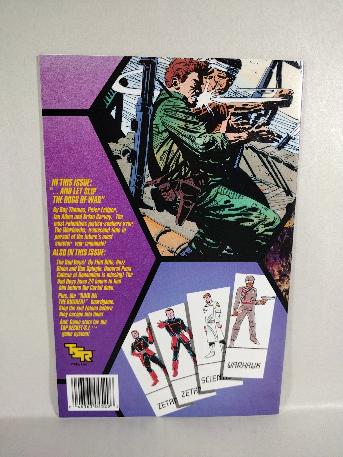 WARHAWKS (1990) Complete TSR Comic Module Series #1 2 3 4 VF-NM