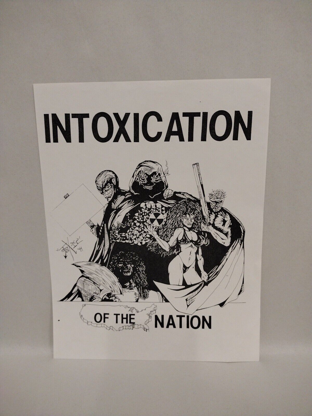 Timothy Noyes (1995) Toxic Studios Fobia Comic 22 pc Submission Portfolio Set