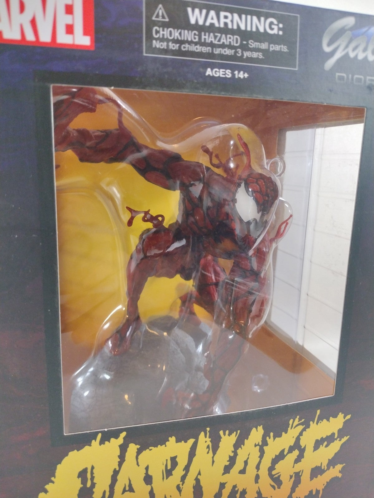 Marvel Gallery CARNAGE 9" PVC Diorama Diamond Select New In Box