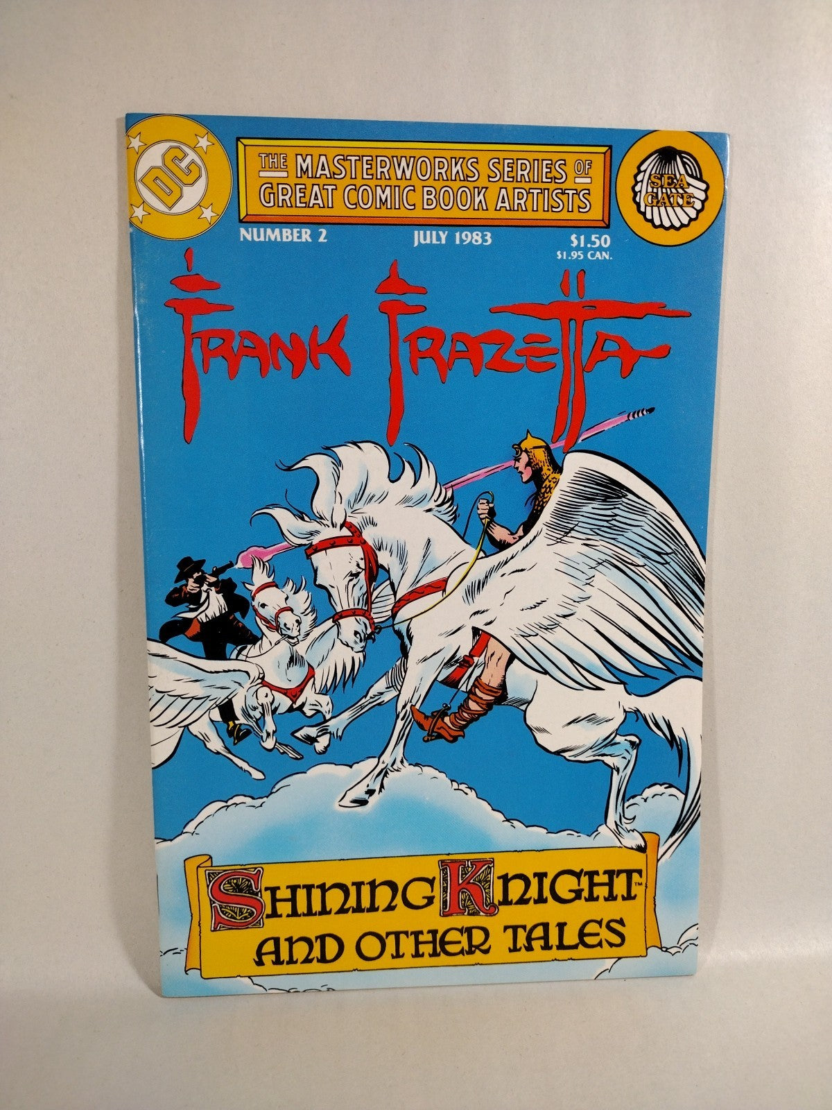 Frank Frazetta (1983) DC Comic Lot Set Shining Knight VF-NM