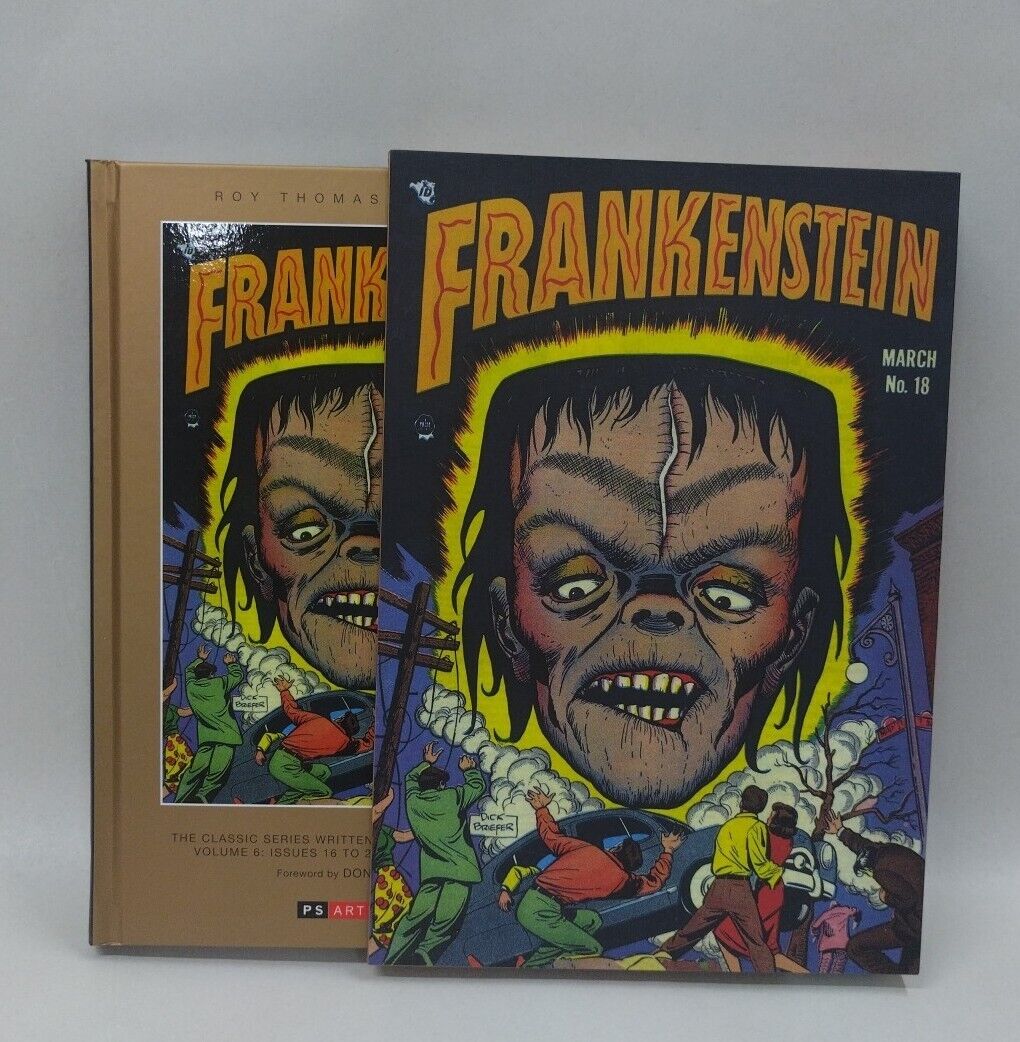 Frankenstein Vol 6 Hardcover Slipcase Ed Golden Age Prize Comics ( Brand New)