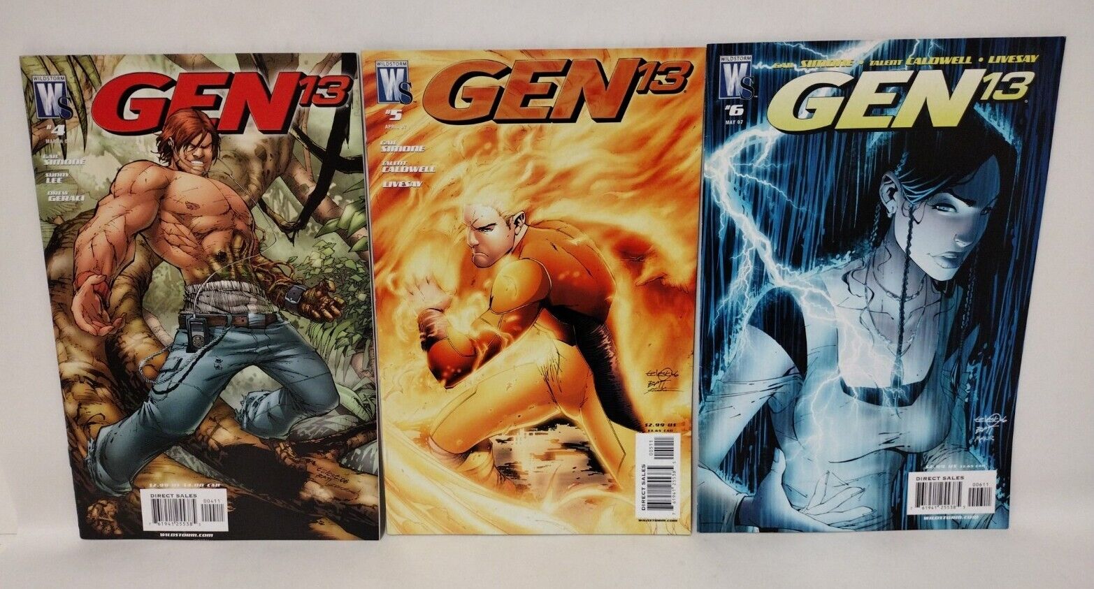 Gen 13 (2006) Wildstorm Comic Lot 1 2 3 4 5 6 7 8 9 Carny Folk #1 Gail Simone