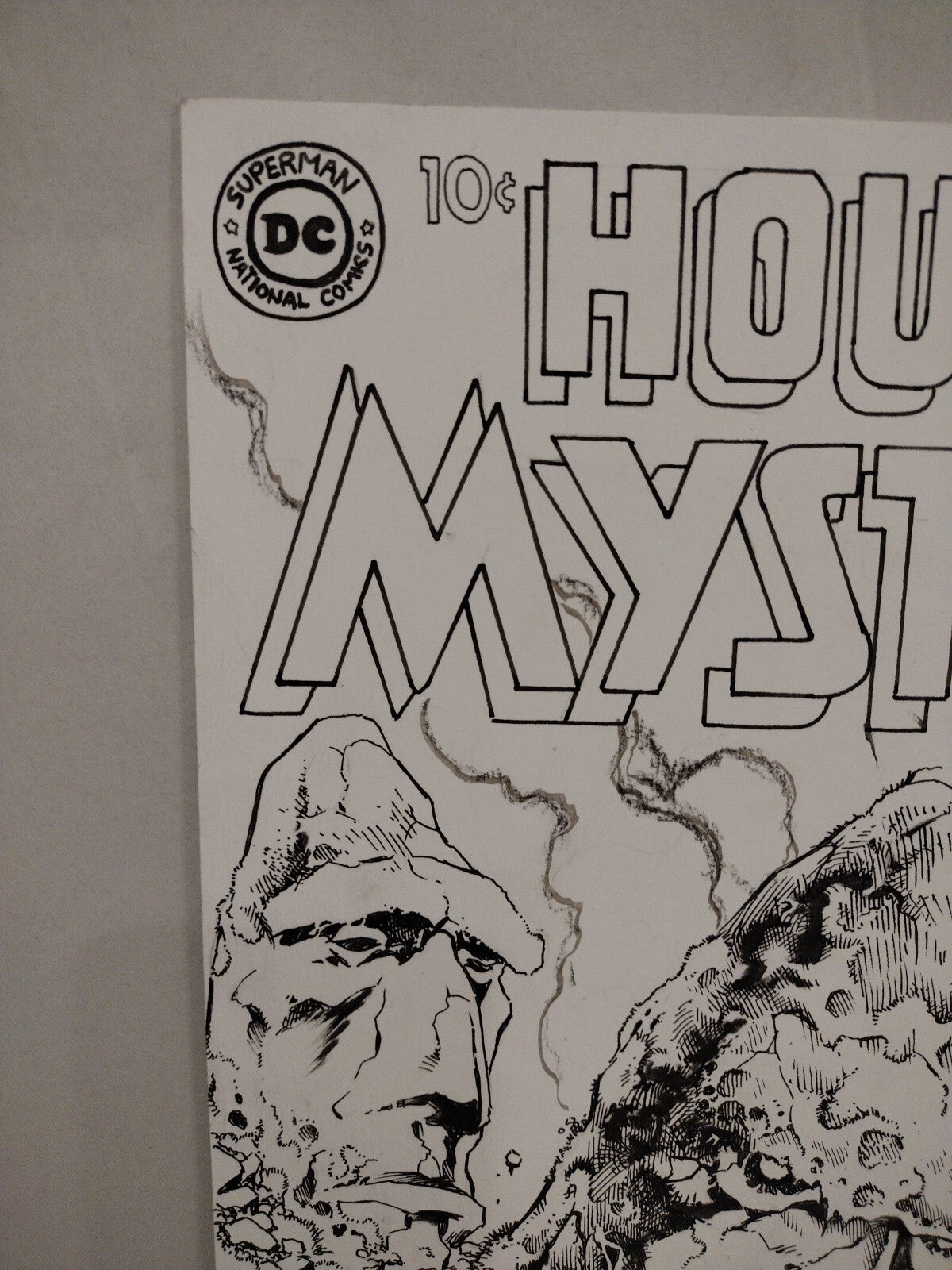 House Of Mystery 85 Tim Tyler Original Cover Recreation Art 11 X 17 Kirby Homage