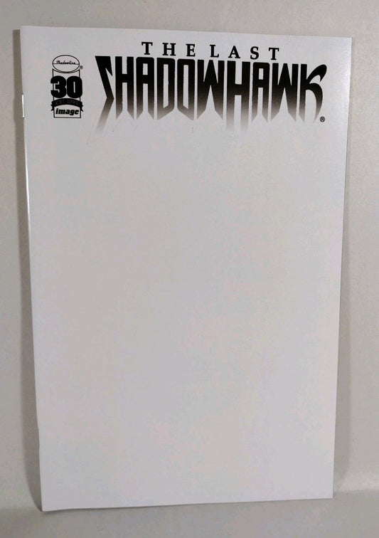 LAST SHADOWHAWK #1 (2022) Image Comic Blank Gloss Error Variant Cvr G NM
