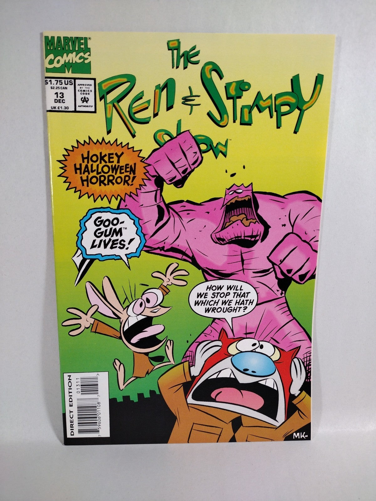 Ren And Stimpy Show (1993) Marvel Comic Lot Set #8 9 10 12 13 21