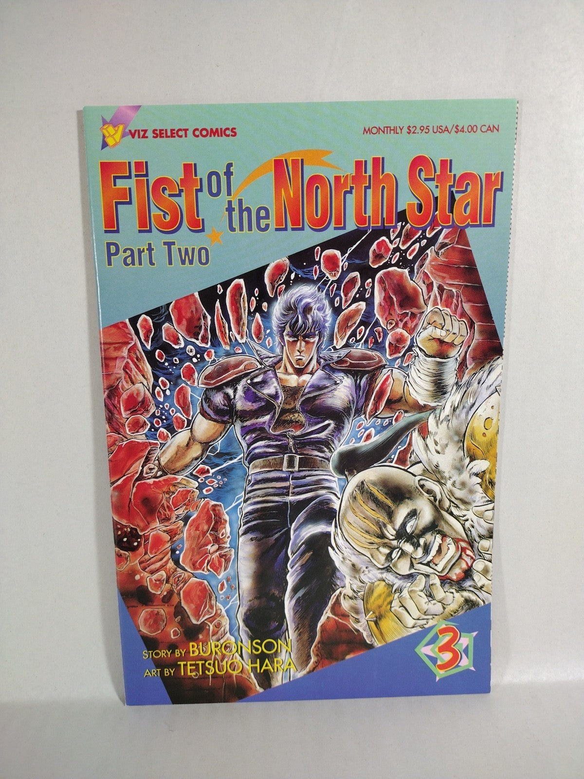 Fist Of The North Star (1995) Part 2 Viz Comic Lot #1 2 3 4 5 6 7 8 VF-NM