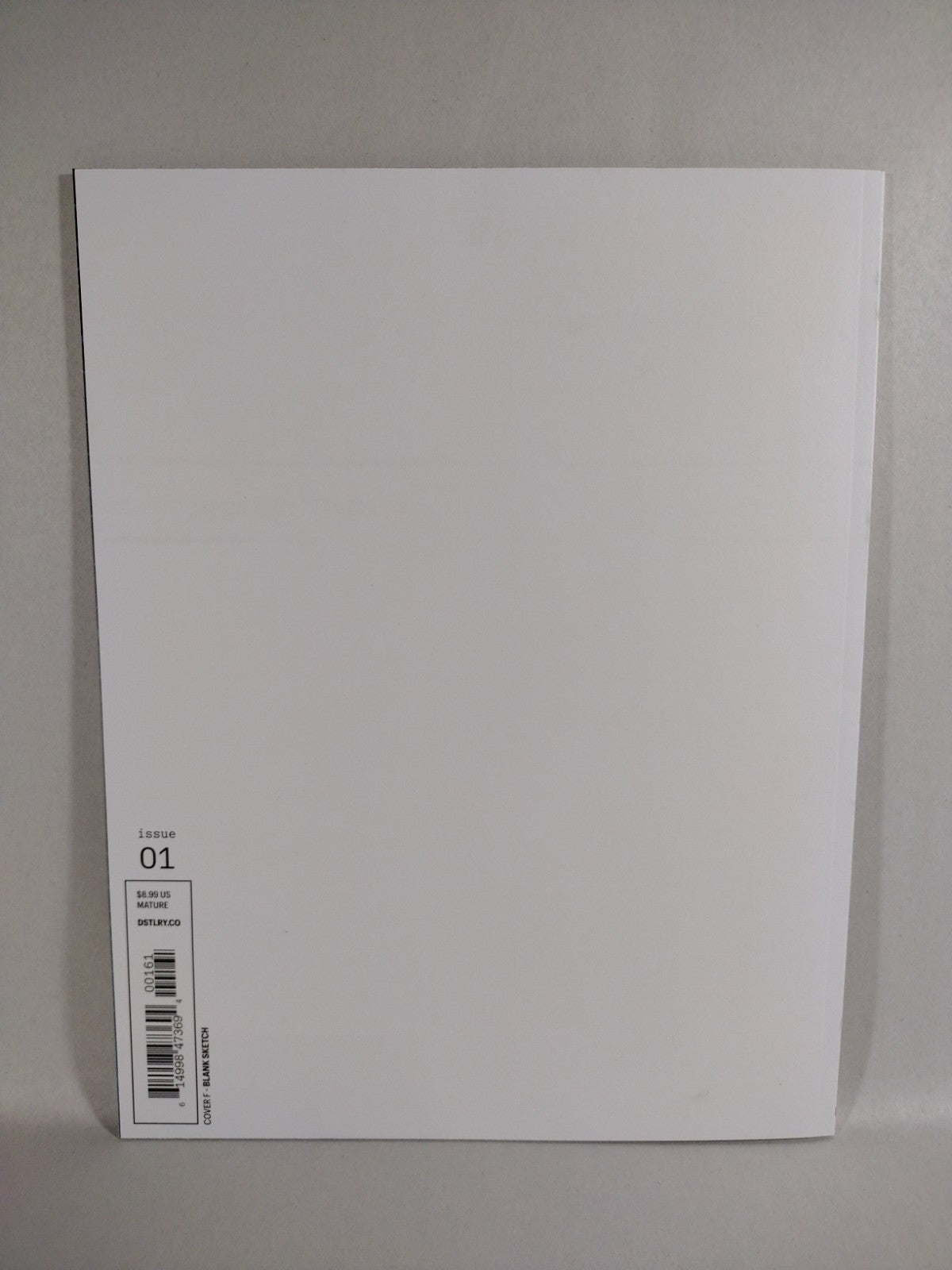 Endeavor #1 (2024) DSTLRY Blank Sketch Variant Cover New NM