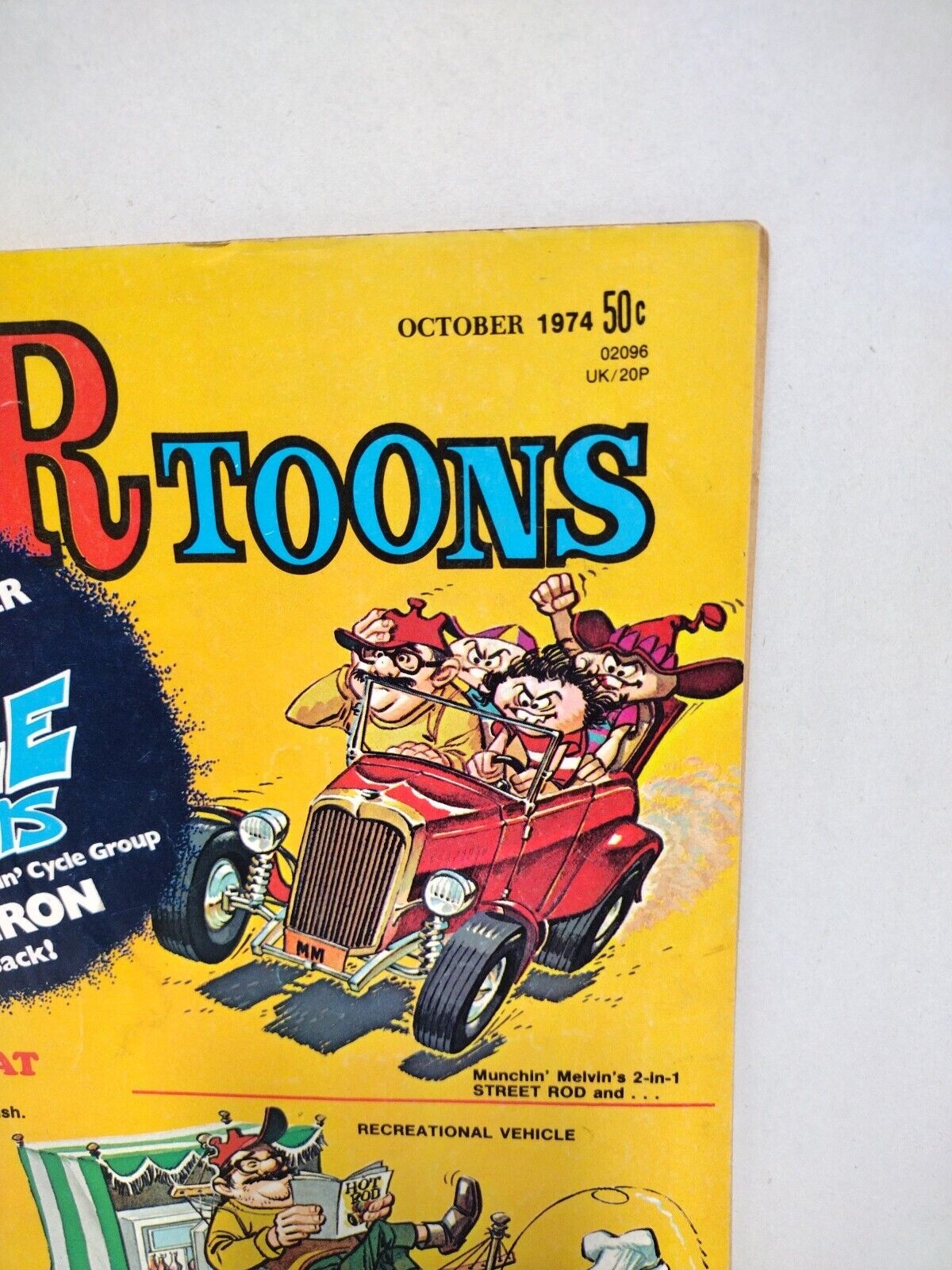 CAR Toons (1974) #79 Petersen Publishing B Steffenhagen Mike Arens Cycle Toons