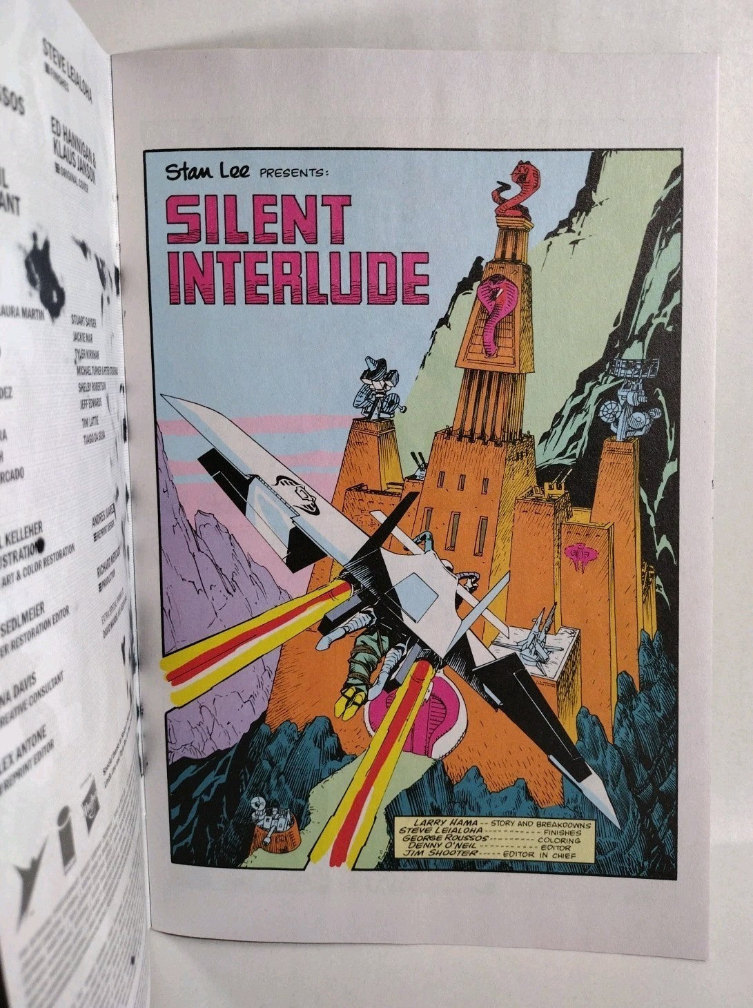 GI Joe #21 (2025) Image Sketch Cover Variant Facsimile Comic W Original JAG Art