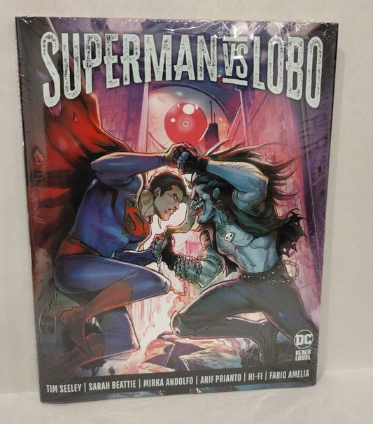 SUPERMAN VS LOBO Hardcover DC Comics Tim Seeley Mirka Andolfo New Sealed HC