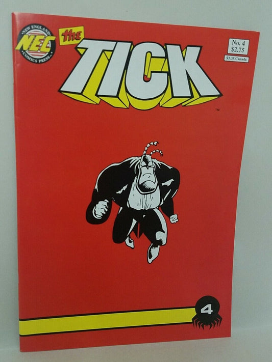 The Tick #4 (1991) 3rd Edition Red Variant NEC Ben Edlund 