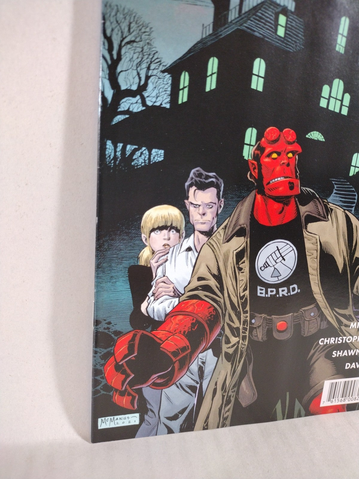 Hellboy And The BPRD Secret Of Chesbro House 1 (2021) Dark Horse Comic Cvr A & B