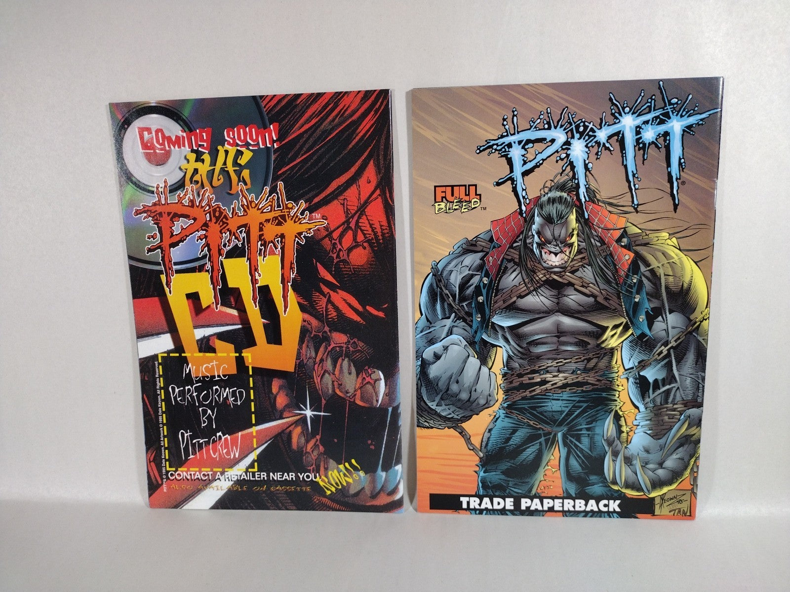 Pitt (1993) Image Comic Lot Set 1 2 3 4 5 6 7 8 9 10 Dale Keown Full Bleed VF-NM