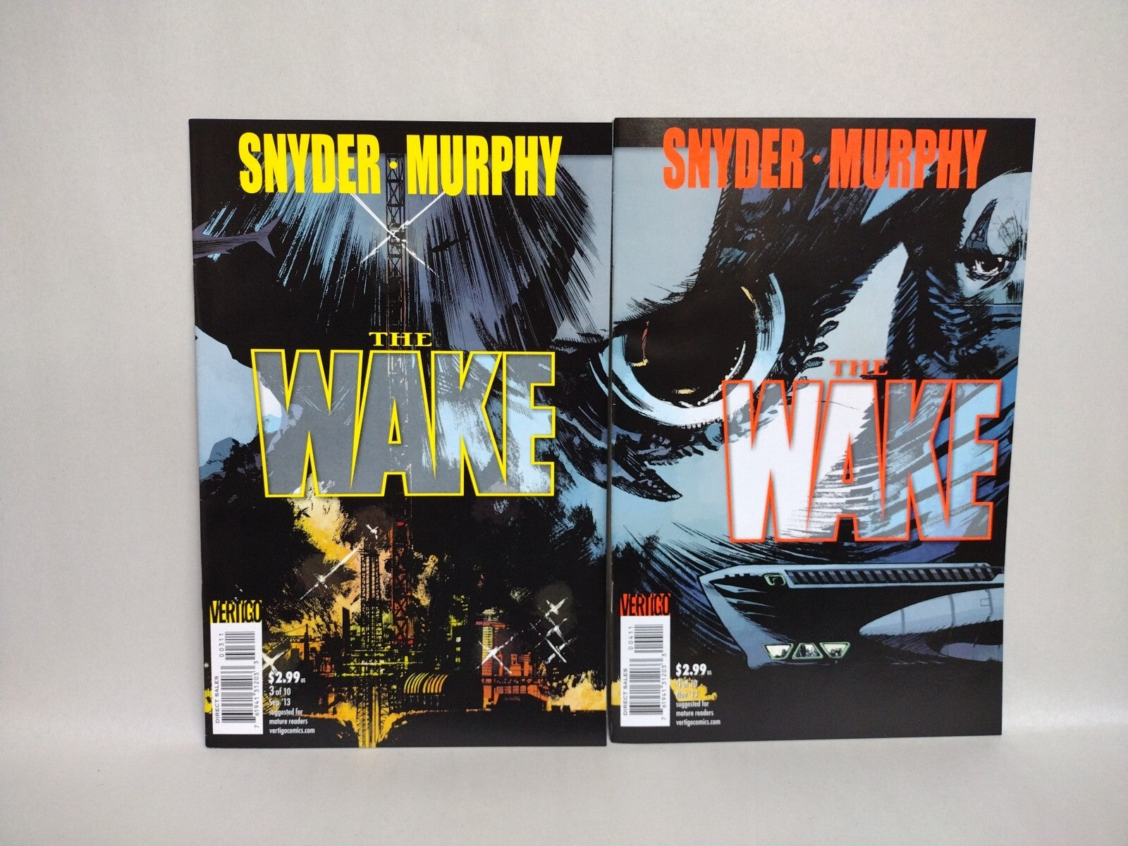 The Wake (2013) Complete Vertigo Comic Set #1-10 Scott Snyder Sean Murphy NM