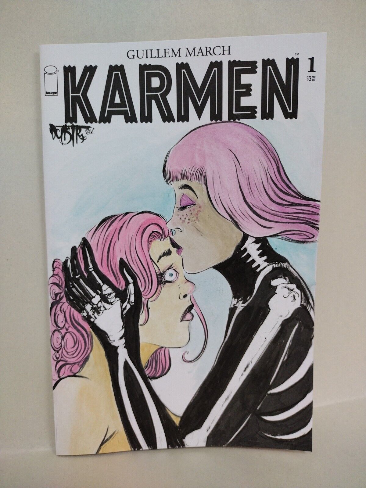 Karmen 1 (2021) Image Comic Sketch Cover Variant W Original Dave Castr Art