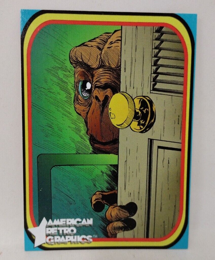 E.T. the Extra-Terrestrial ARG WilmingtonArt Exclusive Holofoil Trading Card NEW