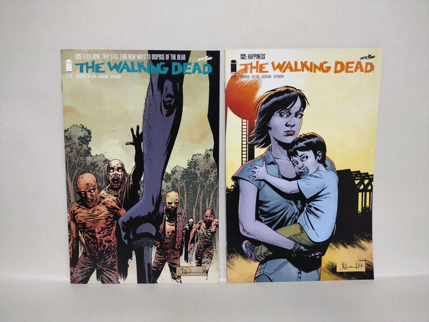 Walking Dead (2013) Image Comic Lot Set #114 116-123 125 129 132 All Out War