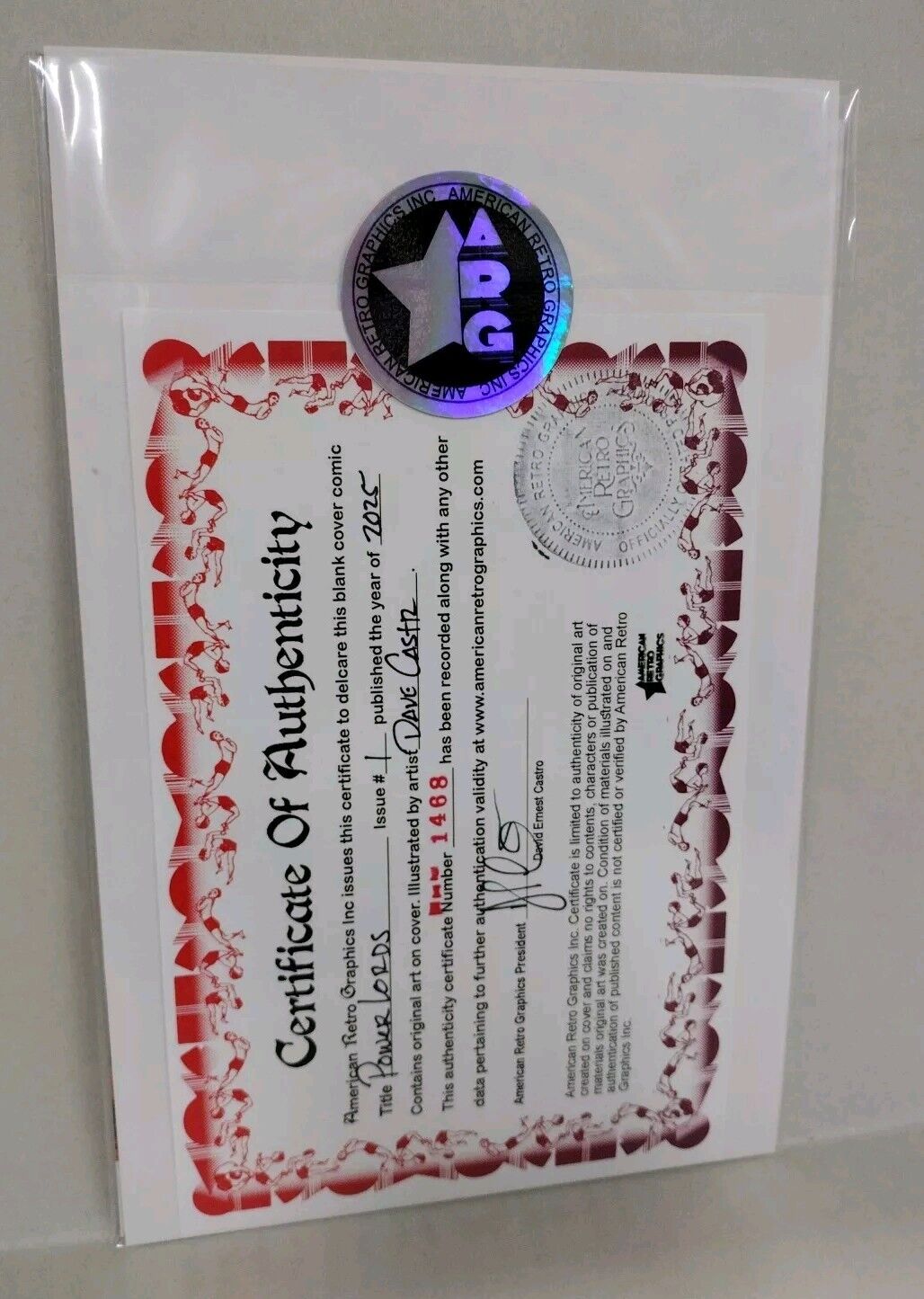 Power Lords #1 (2025) Oni Nacelleverse Sketch Cover W Original Dave Castr Art