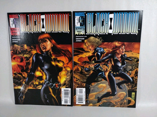 Black Widow (1999) Marvel Comic Set #1 2 1st Full Yelena Bolnova NM-VF