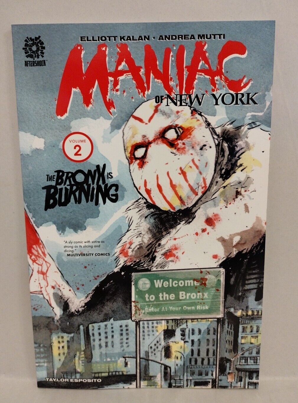 Maniac Of New York (2021) Aftershock Comics TPB Set Vol 1 & 2 New