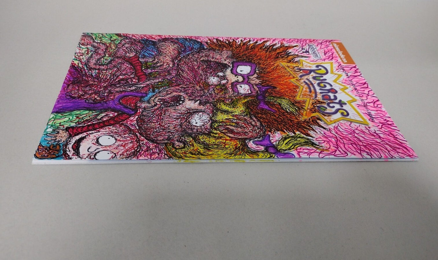 RUGRATS #1 (2017) Sketch Cover Comic W Original JOSE GABRIEL ANGELES (JGA) Art 