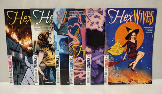 Hex Wives (2016) DC Vertigo Complete Comic Set 1 2 3 4 5 6 Mirka Andolfo Blacker