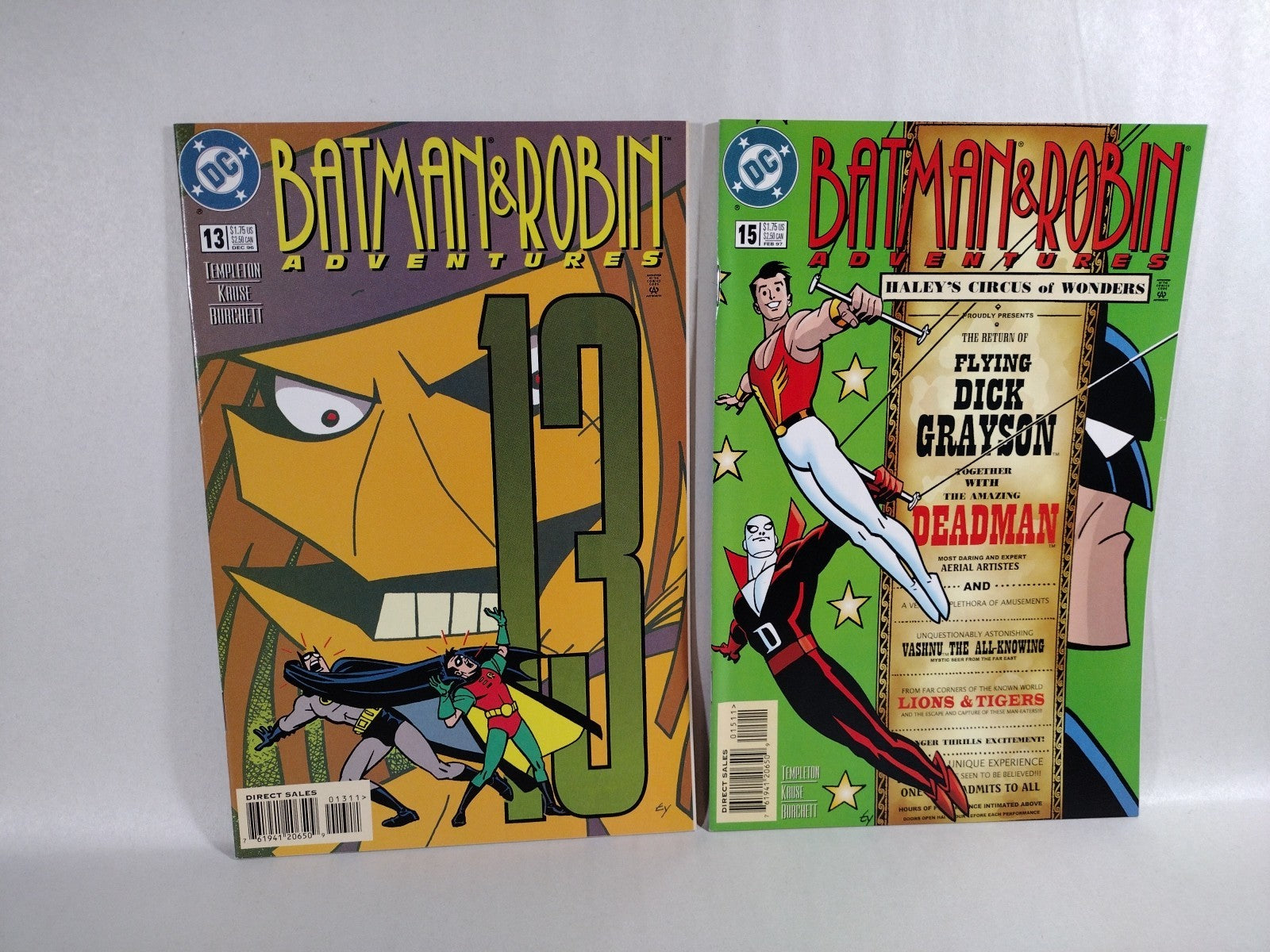 Batman And Robin Adventures (1996) DC Comic Lot 7 8 9 10 11 12 13 15 16 17 18