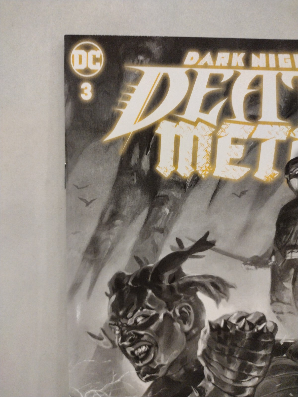 Dark Nights: Death Metal #3 NM Soundtrack Spec Ed 2nd Print w/ Vinyl Record DC