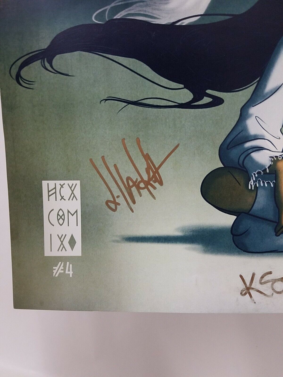 Hex 11 Limited Gold Signed Lisa K Weber Comic Art Poster Print Hex Comix 11x17 