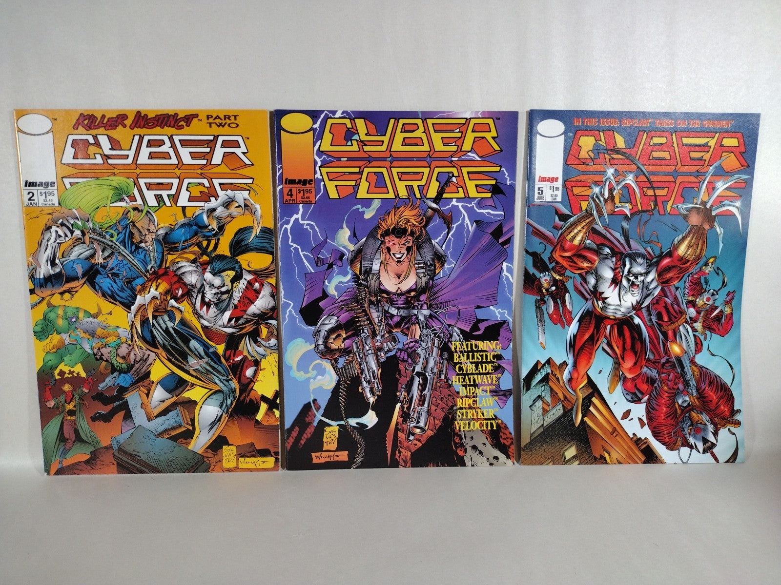 Cyberforce (1992) #1-4 (1993) #0 1 2 4-8 10-12 19 Origins #1 Image Comic Lot Set