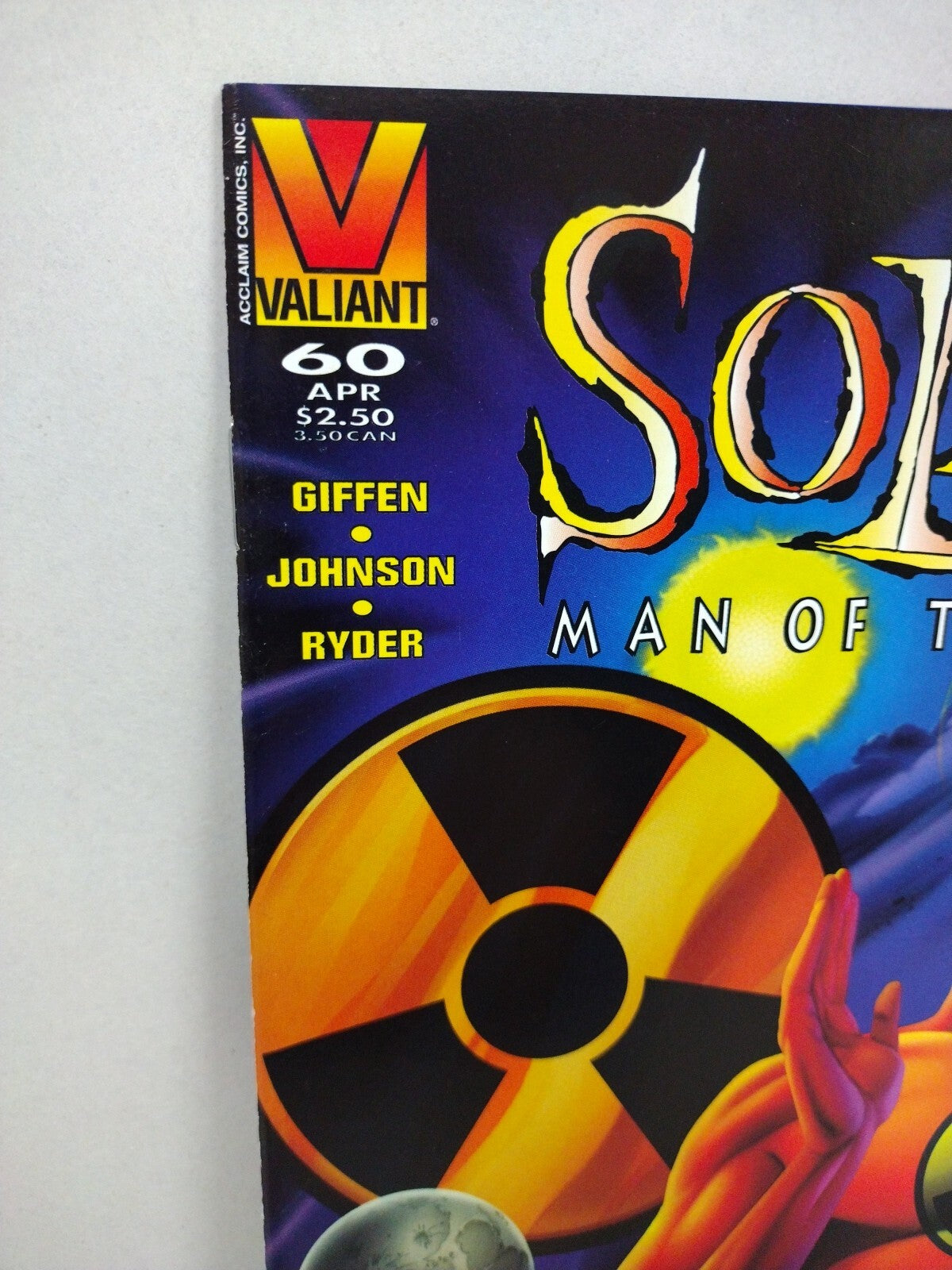 Solar Man Of The Atom (1995) Valiant Comic Lot #58 59 60 Low Print Last Issues