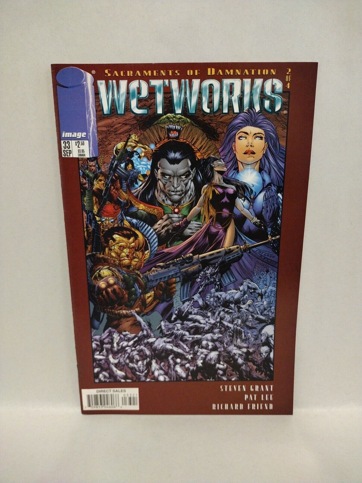 Wetworks (1997) Image Comic Lot Set #31 32 33 34 35 36 Sacraments Of Damnation